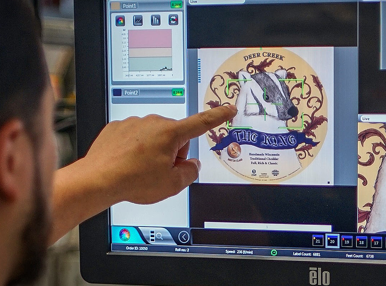 Markets screen with design